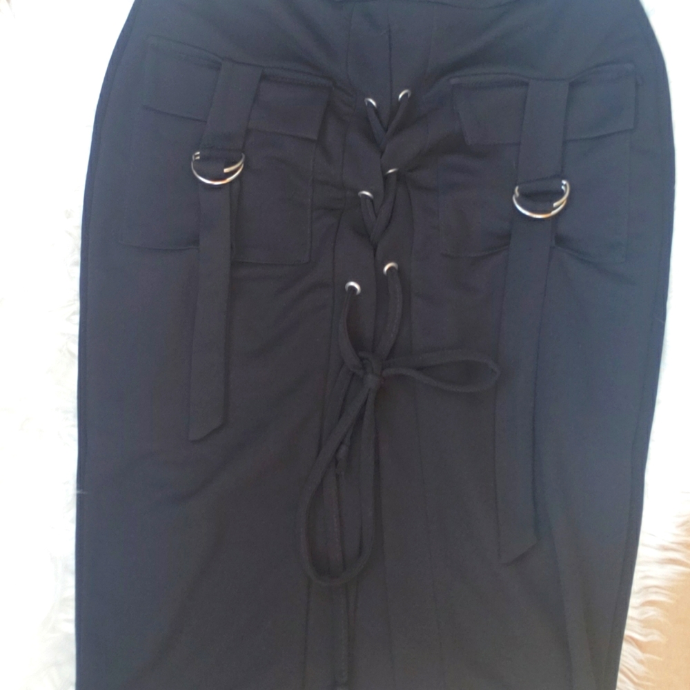 Black skirt